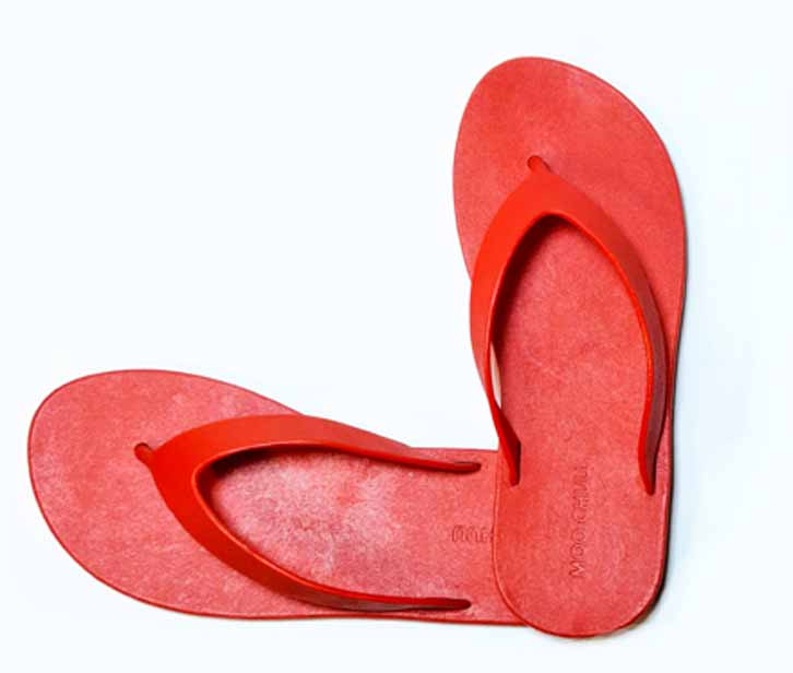 FLIPPY RED SOLE RED STRAP
